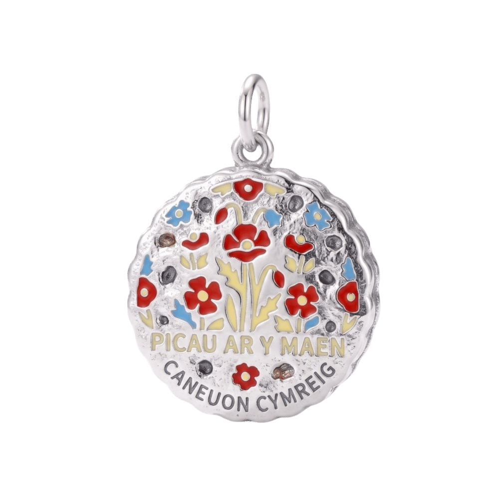 Jewelry Making London - Edelstahl-Cartoon-Anhänger im britischen Stil, Miniatur-Schmuckherstellung, Charms