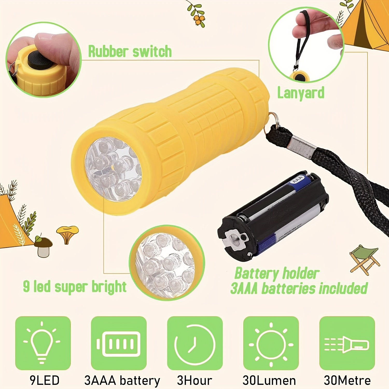 Mini tragbare Taschenlampe, 9X – Jewelry Making Torch Bewertung und Preis